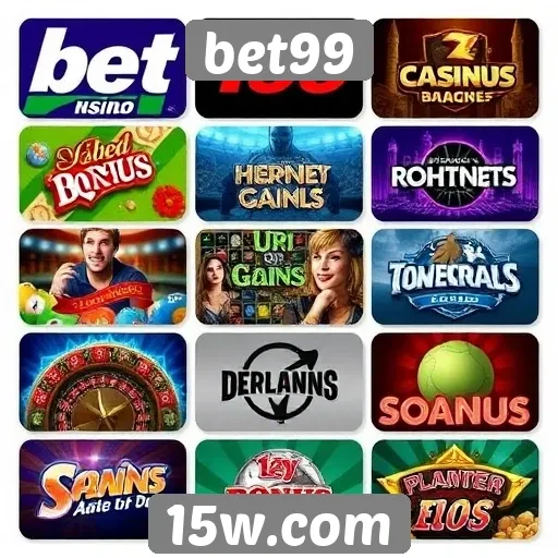 Estudo sobre a diversidade de jogos disponíveis no bet99